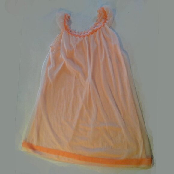 Vintage soft pink nighty, Small size - Picture 1 of 4